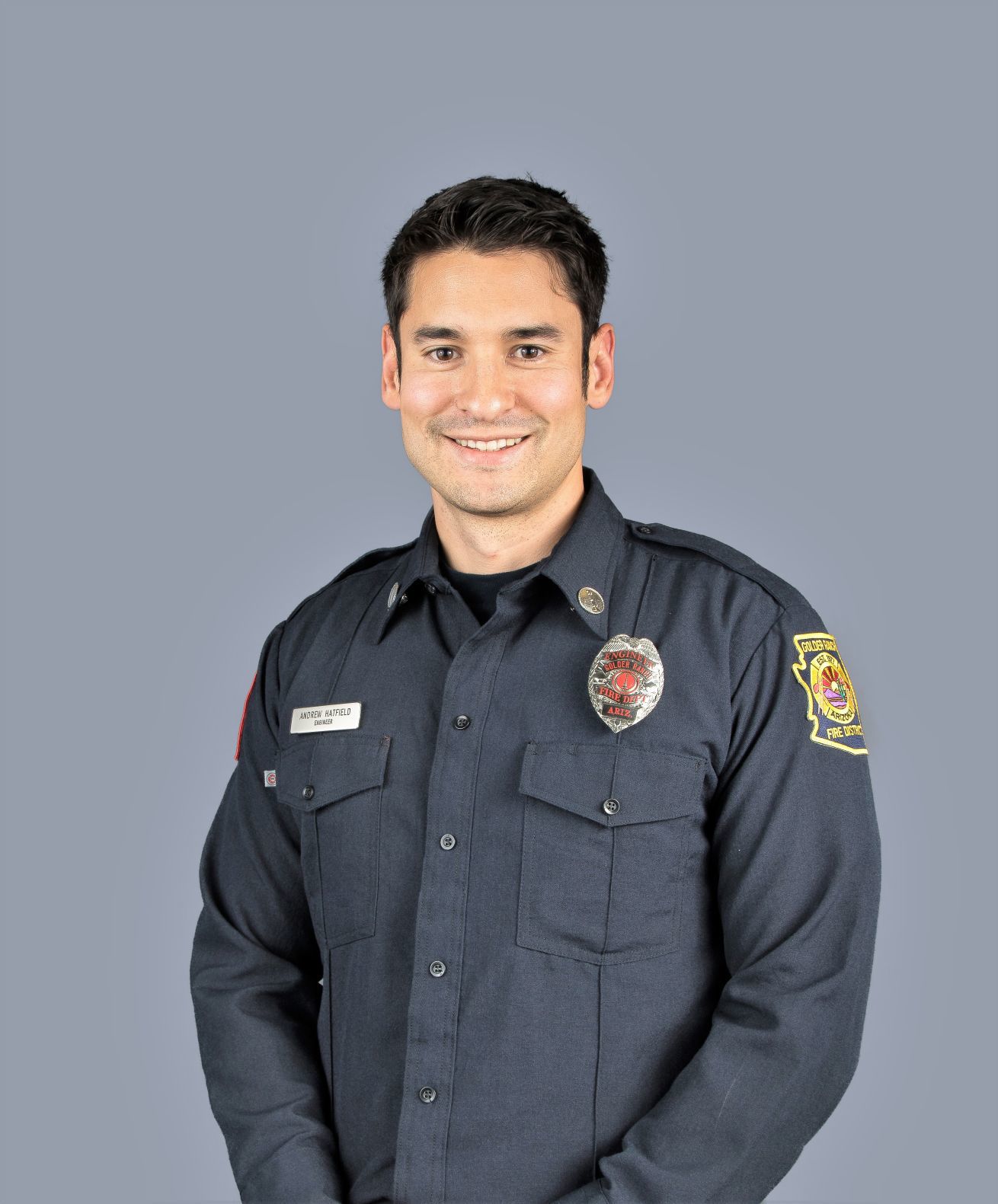 Golder Ranch Fire District promotes Hatfield to rank of captain